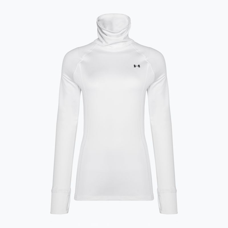 Women's Under Armour Train CW Funnel Neck Sweatshirt weiß/schwarz