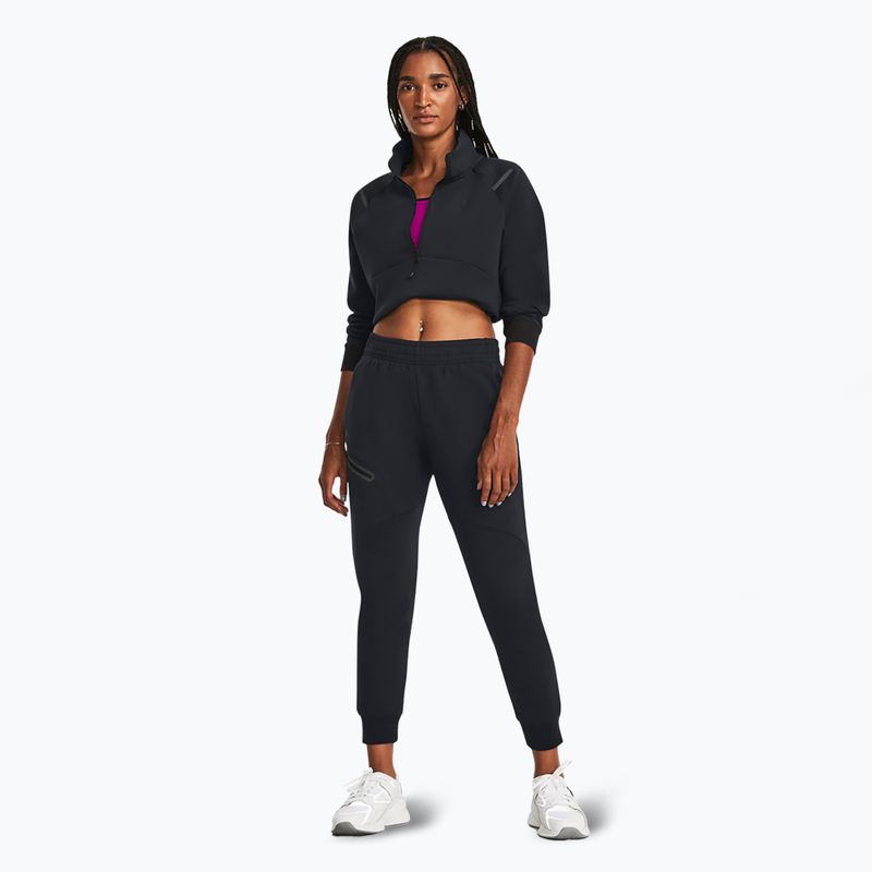 Damen Hose Under Armour Unstoppable Fleece Jogger black/black 2