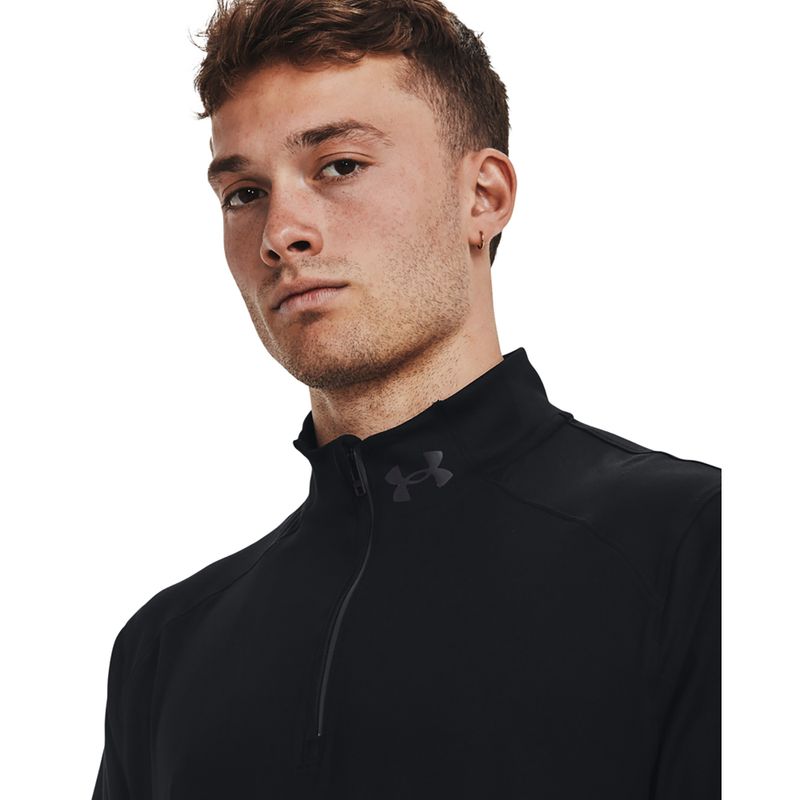 Herren Under Armour Launch Pro 1/4 Zip schwarz/schwarz/reflektierend Running Longsleeve 4