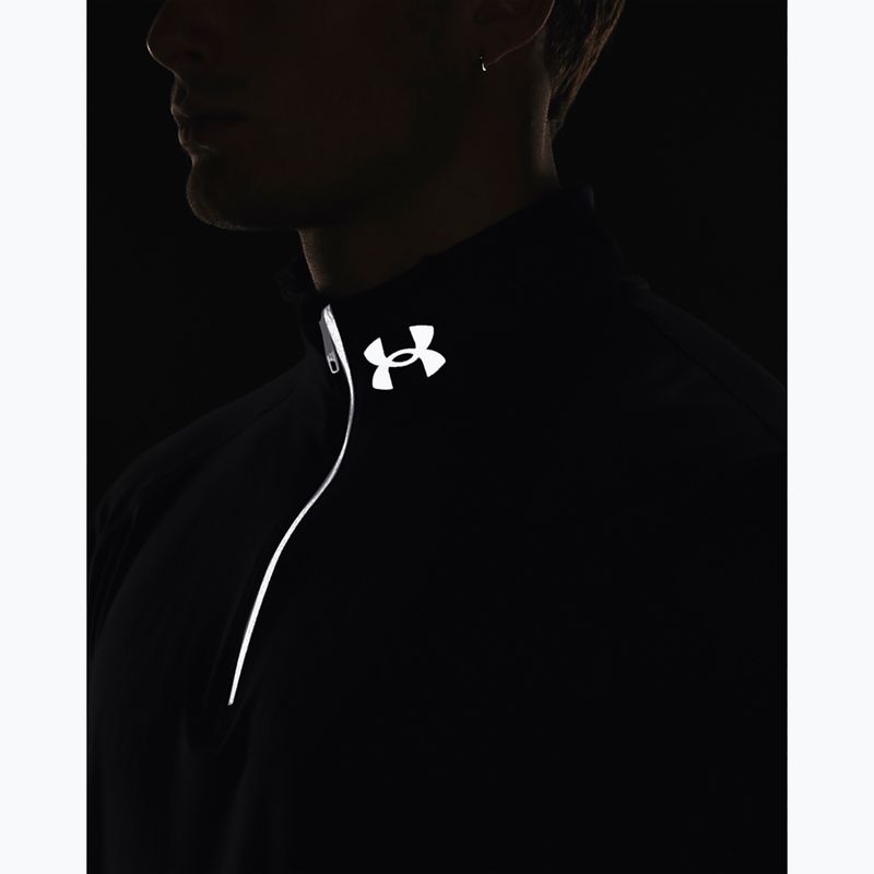 Herren Under Armour Launch Pro 1/4 Zip schwarz/schwarz/reflektierend Running Longsleeve 6
