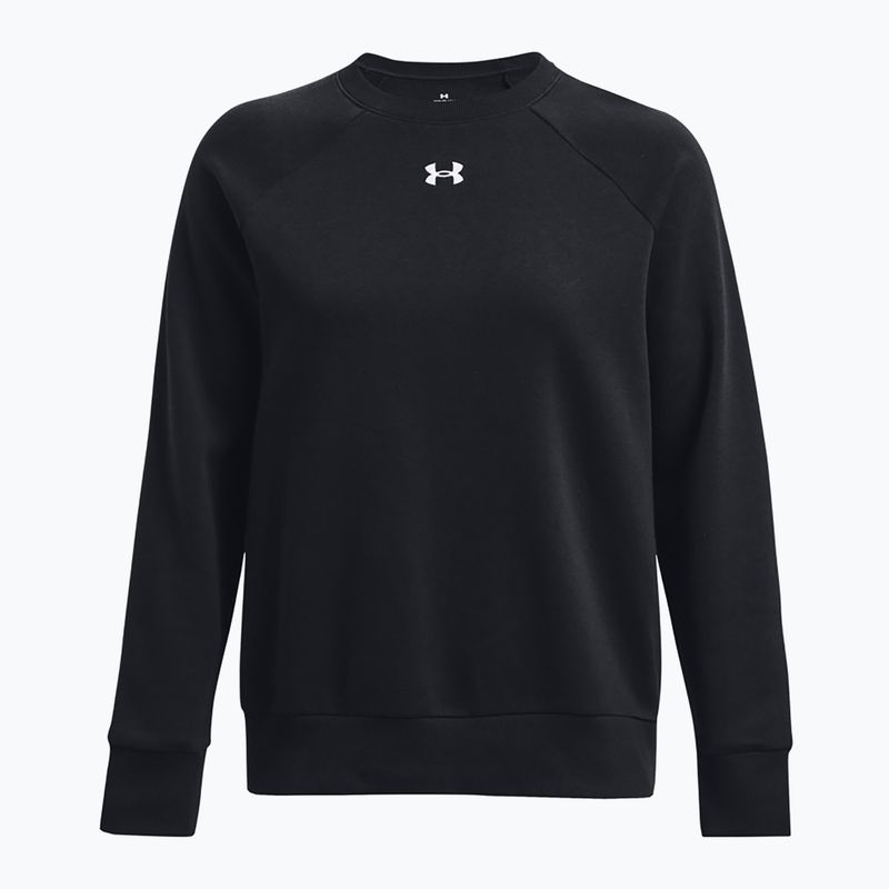 Damen-Sweatshirt Under Armour Rival Fleece Crew Black/White 5