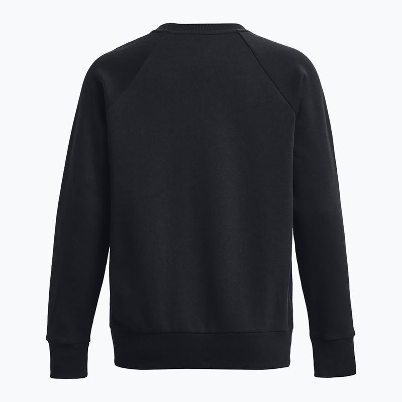 Damen-Sweatshirt Under Armour Rival Fleece Crew Black/White 6