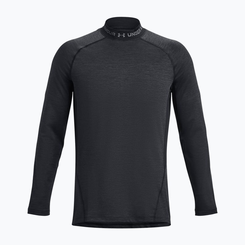 Under Armour ColdGear Twist Mock schwarz/grau Herren-T-Shirt 3