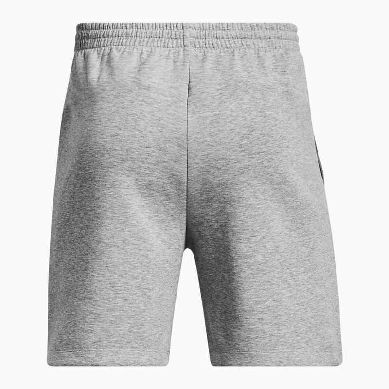 Under Armour Unstoppable Fleece Trainingsshorts für Herren mod gray/black 6