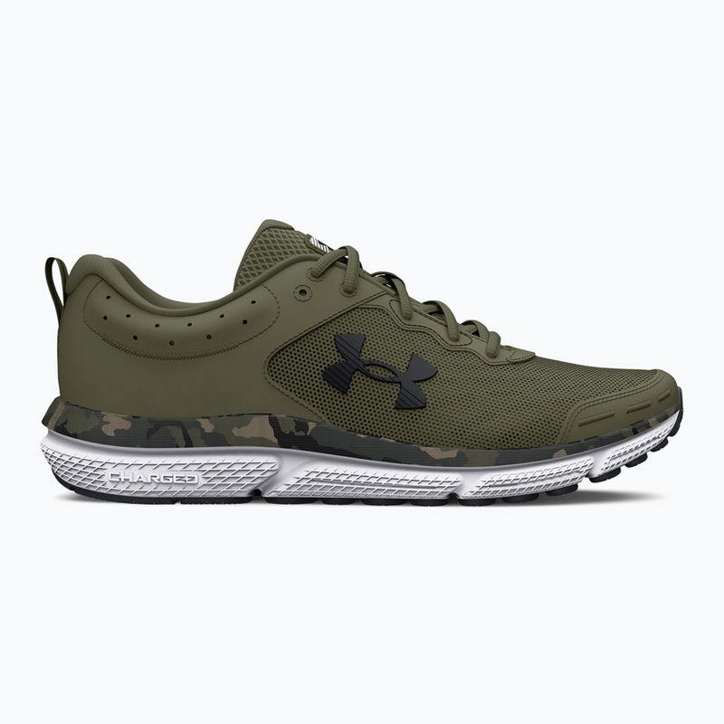 Laufschuhe Herren Under Armour Charged Assert 10 Camo marine od green/marine od green/black 8