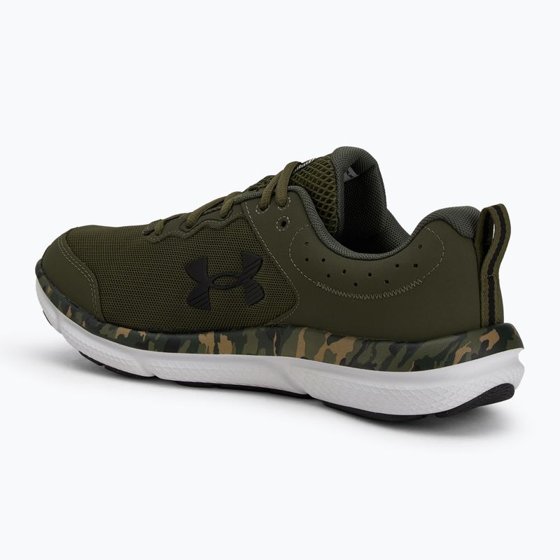 Laufschuhe Herren Under Armour Charged Assert 10 Camo marine od green/marine od green/black 3