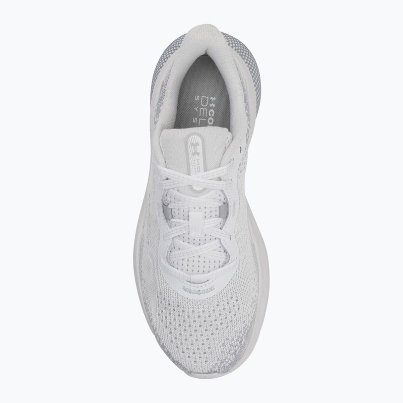 Laufschuhe Damen Under Armour Hovr Turbulence 2 white/white/metallic silver 5