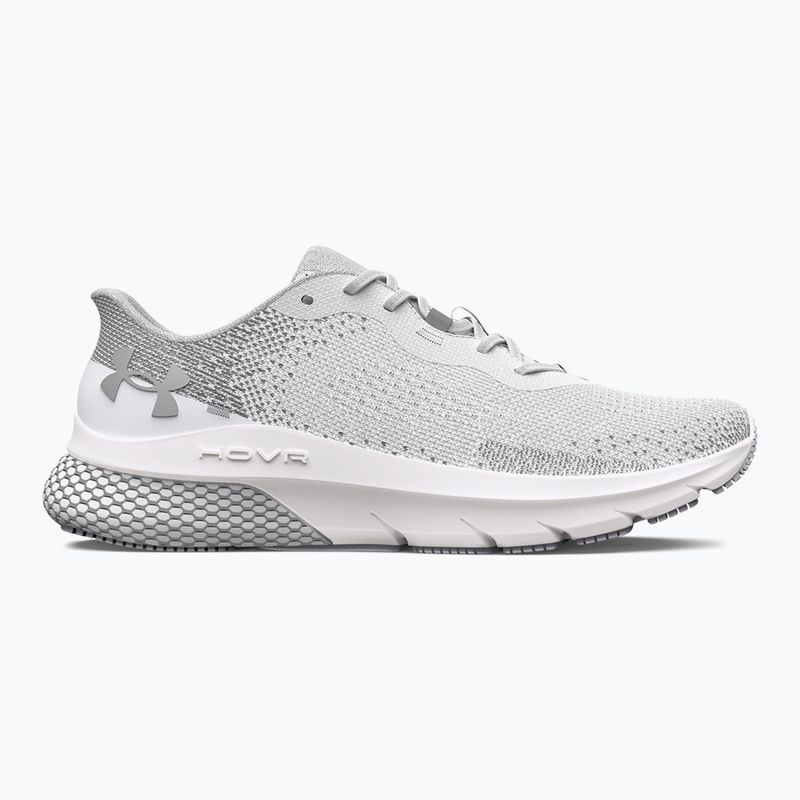 Laufschuhe Damen Under Armour Hovr Turbulence 2 white/white/metallic silver 8