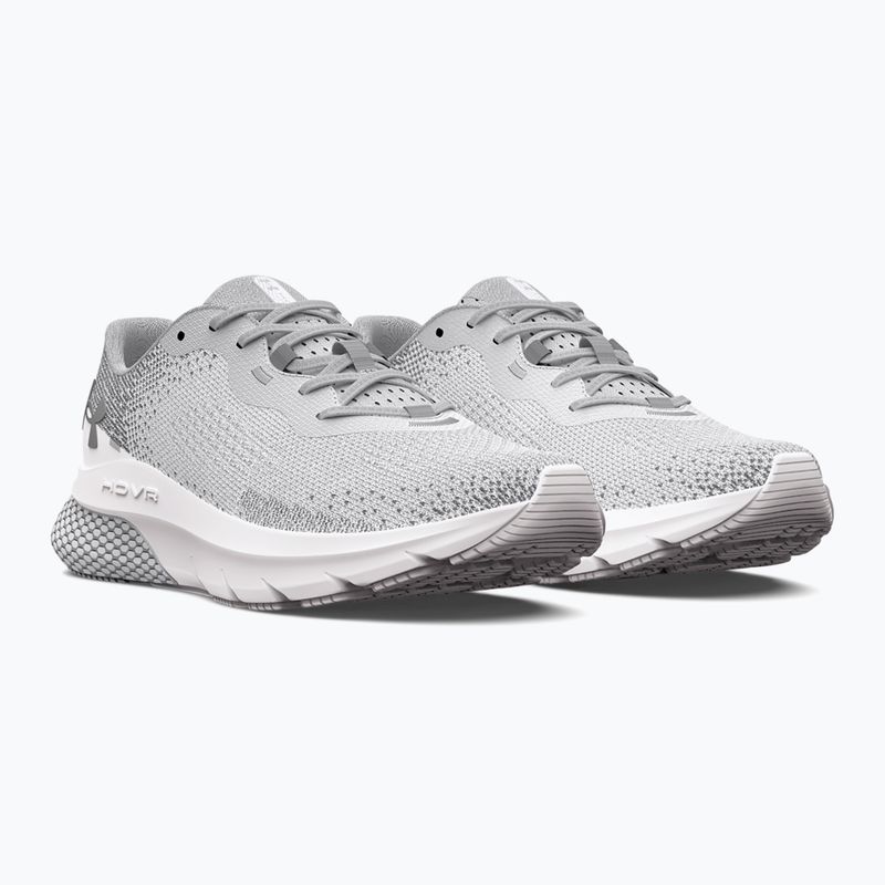 Laufschuhe Damen Under Armour Hovr Turbulence 2 white/white/metallic silver 10