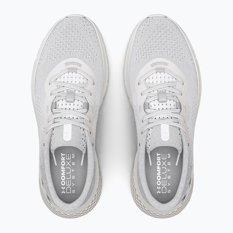 Laufschuhe Damen Under Armour Hovr Turbulence 2 white/white/metallic silver 11