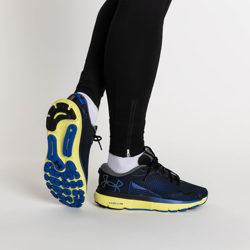 Under Armour Hovr Infinite 5 schwarz/blau Herren Laufschuhe 3
