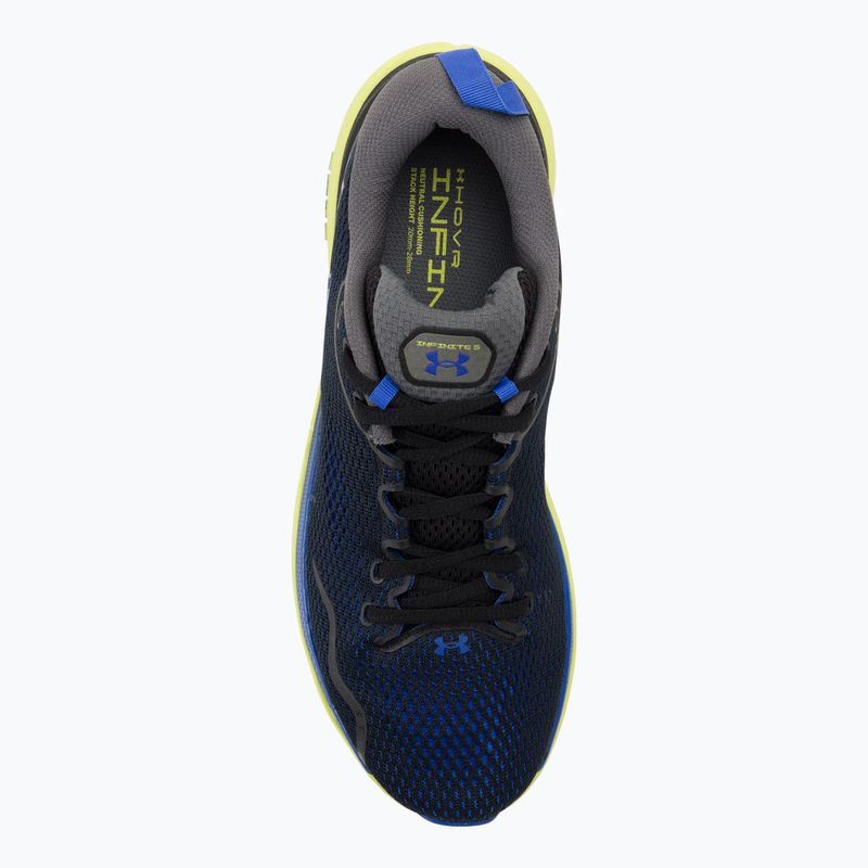 Under Armour Hovr Infinite 5 schwarz/blau Herren Laufschuhe 7