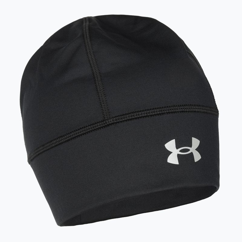 Men's Under Armour Storm Launch Beanie schwarz/reflektierende Laufmütze