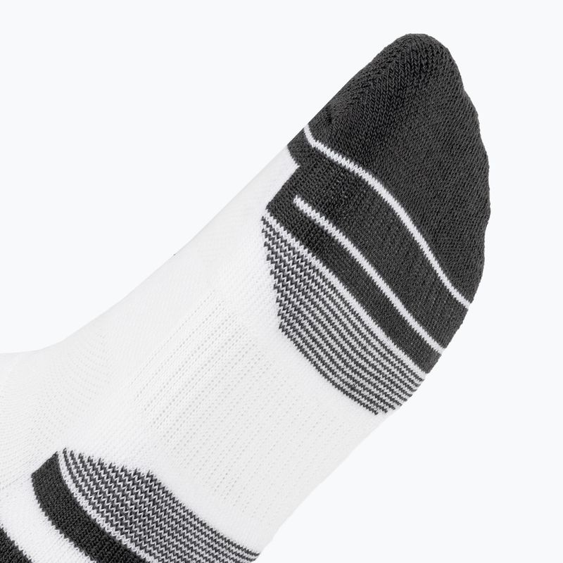 Unter Armour Performance Tech 3pk NS Socken weiß/weiß/jet grey 5