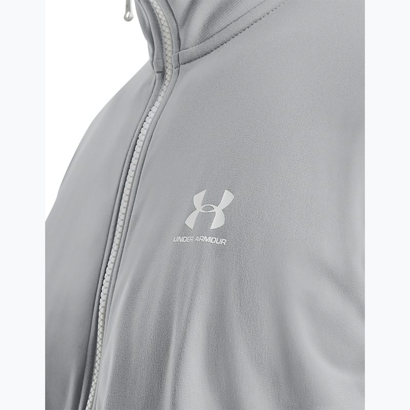 Herren-Sweatshirt Under Armour Sportstyle Tricot mod gray/white 4