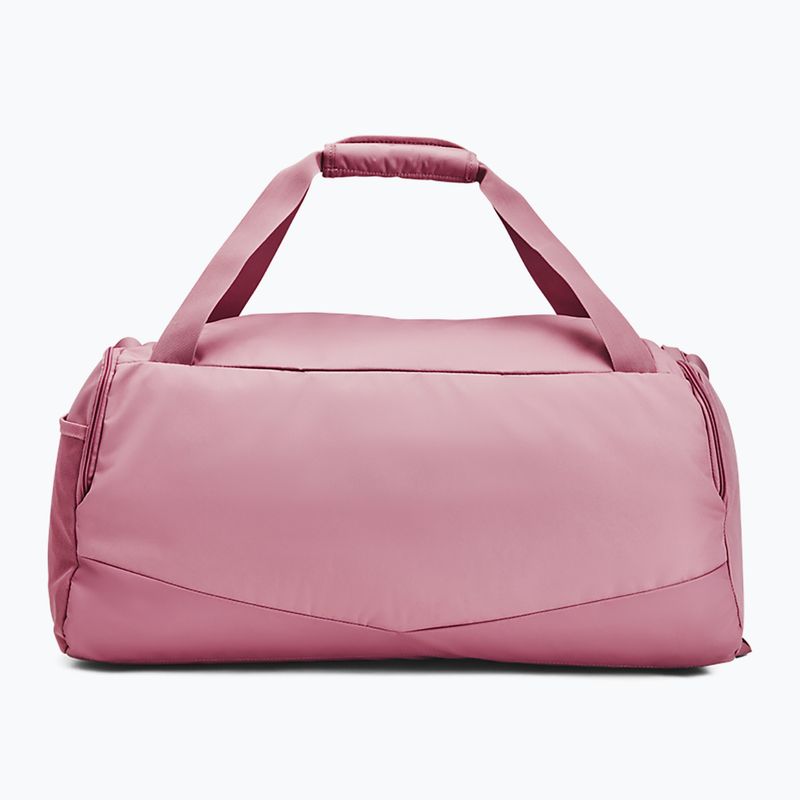 Under Armour Undeniable 5.0 Duffle M 58 l rosa Elixier/weiße Tasche 2
