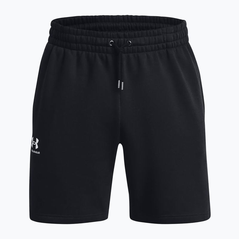 Shorts Herren Under Armour Icon Fleece black/white 5