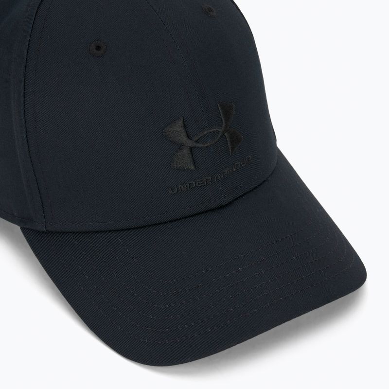 Unter Armour Branded Lockup Adj schwarz/schwarz Männer Baseballkappe 3