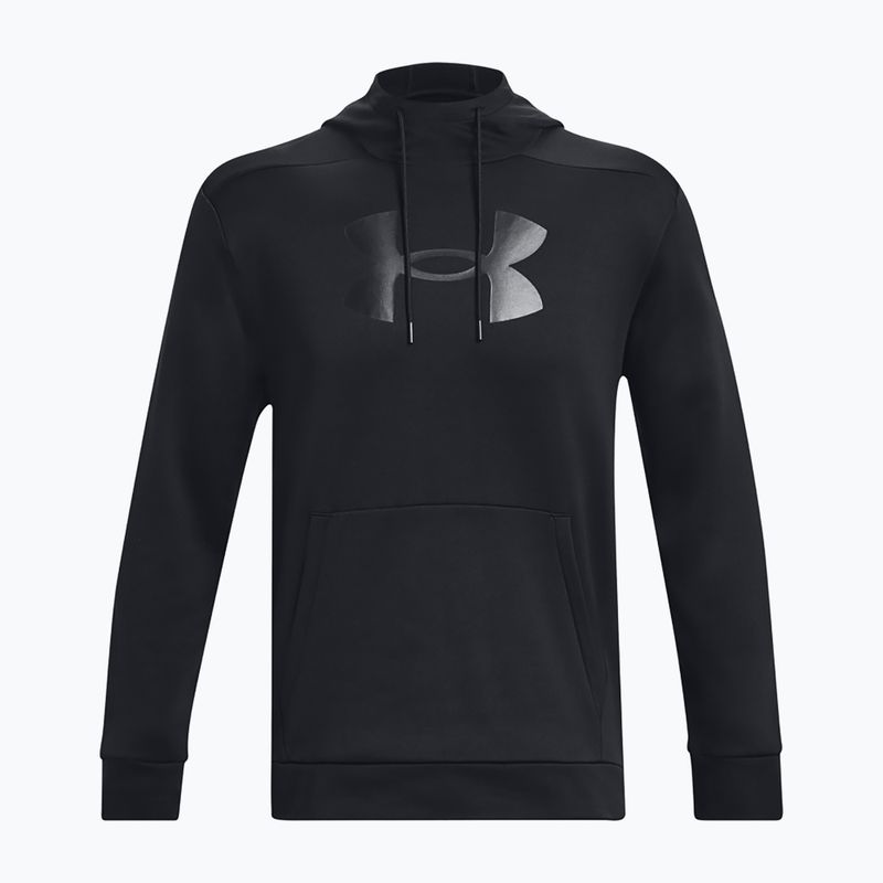 Men's Under Armour Fleece Big Logo HD Sweatshirt schwarz/schwarz 4