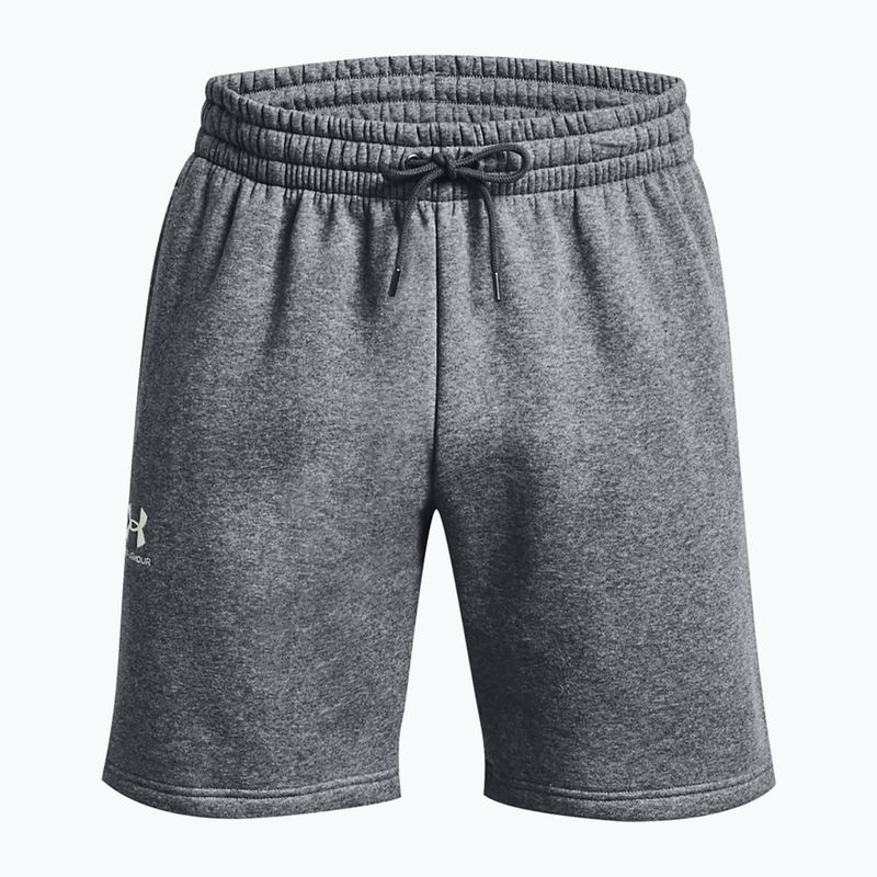 Shorts Herren Under Armour Icon Fleece Pitch gray medium heather/white 5