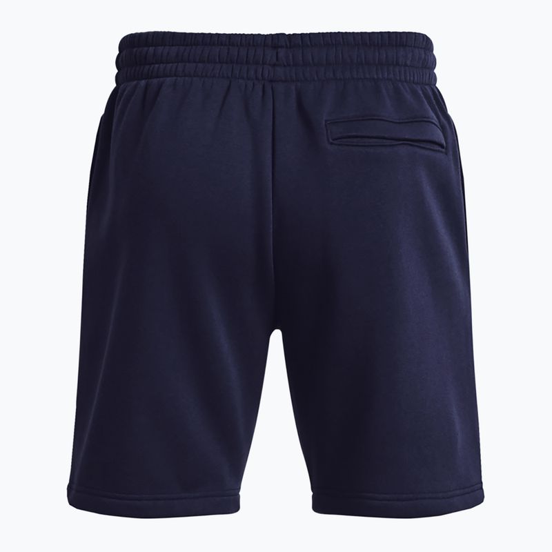 Herren-Shorts Under Armour Icon Fleece midnight navy/white 2