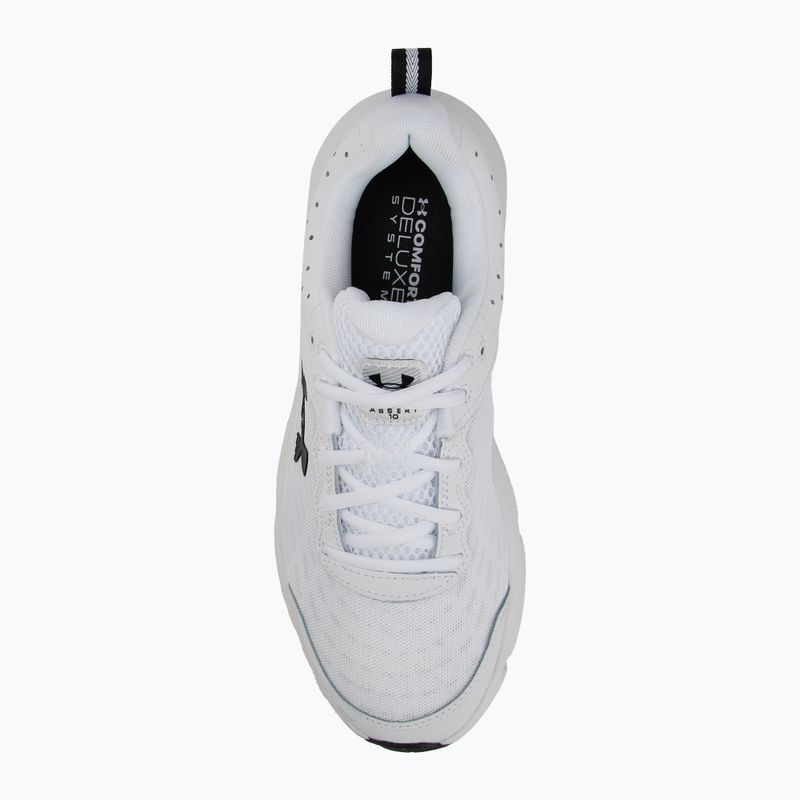 Laufschuhe Herren Under Armour Charged Assert 10 white/black/black 5