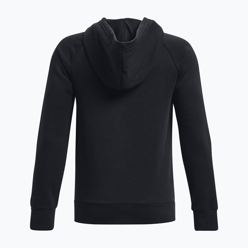 Kinder-Sweatshirt Under Armour Rival Fleece FZ Hoodie black 2