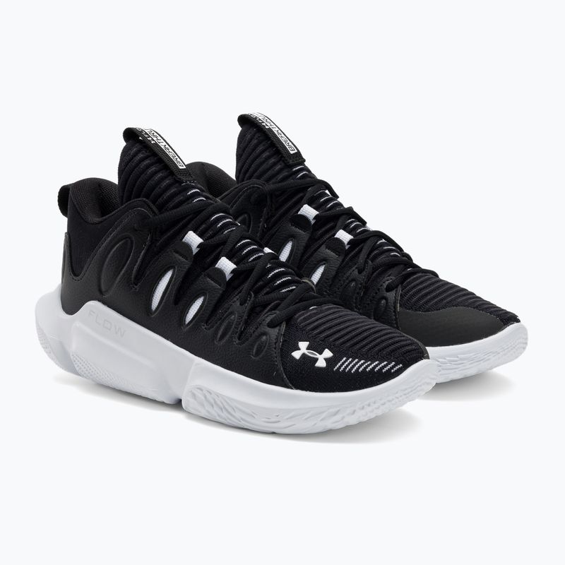 Under Armour Damen Basketball Schuhe W Flow Breakthru 4 schwarz/schwarz/weiß 4