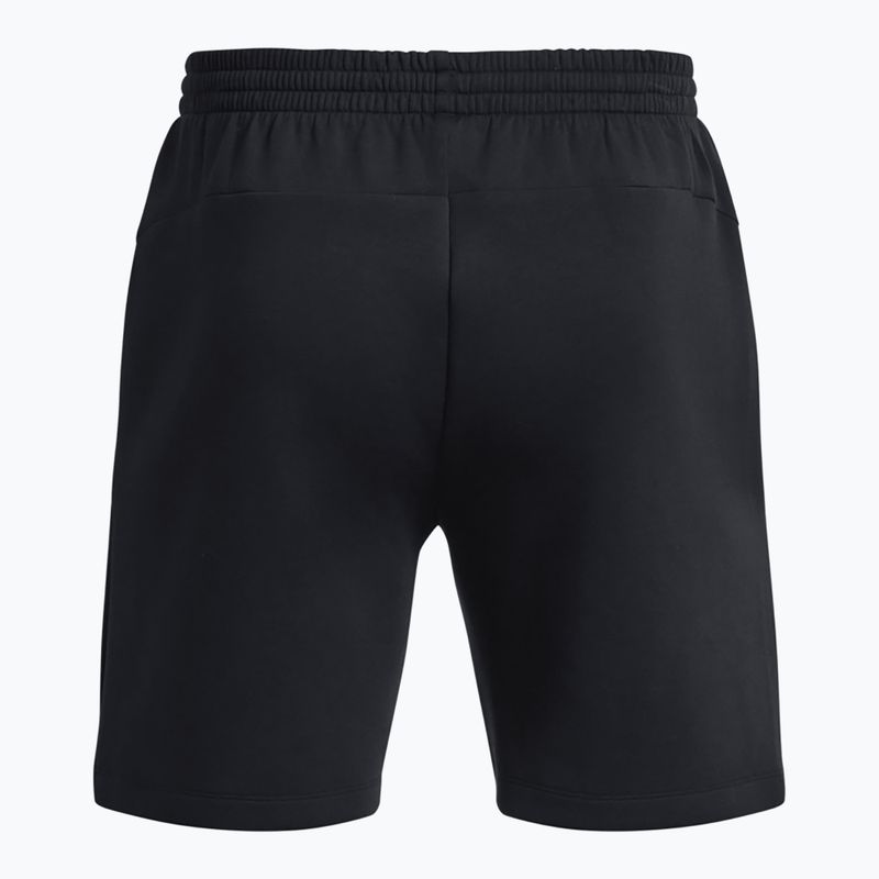 Under Armour Unstoppable Fleece Herren Trainingsshorts black/black 6