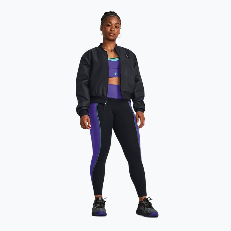 Damenjacke Under Armour Project Rock Bomber black 2