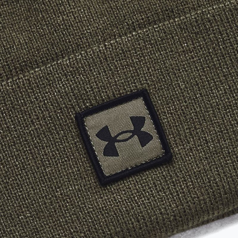 Wintermütze Under Armour Halftime Cuff marine od green/black 3