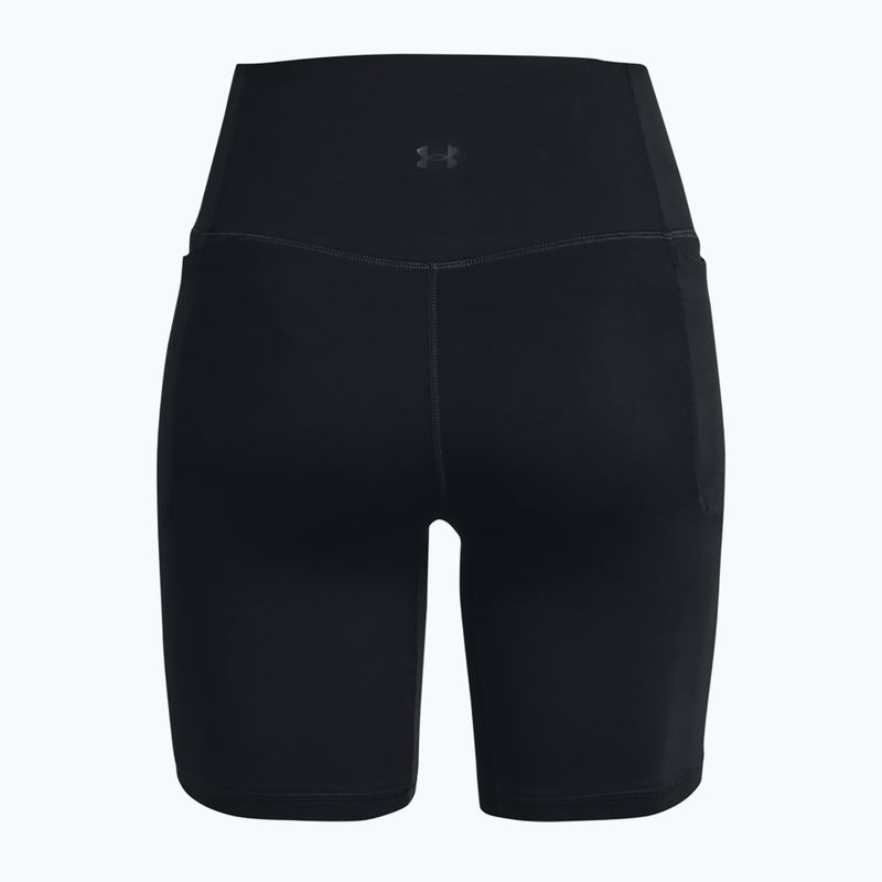 Unter Armour Meridian Bike 7in schwarz/schwarz Frauen Trainingsshorts 6