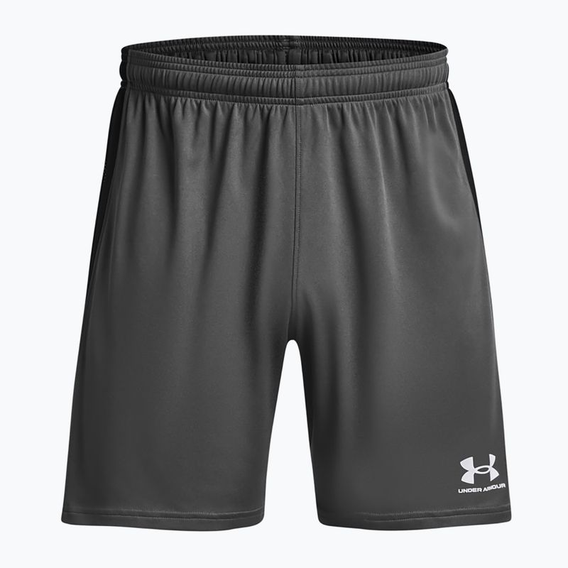 Fußballshorts Herren Under Armour Challenger castlerock / white 5