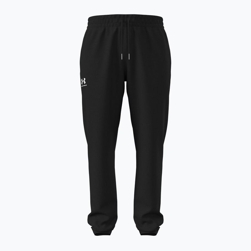 Herrenhose Under Armour Icon Fleece Pant black/white 5