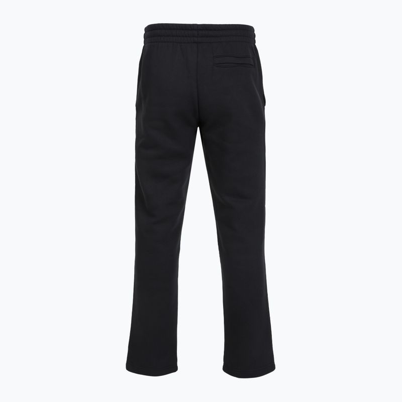 Herrenhose Under Armour Icon Fleece Pant black/white 2