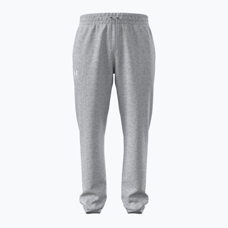 Herrenhose Under Armour Icon Fleece Pant mod gray full heather/white 5