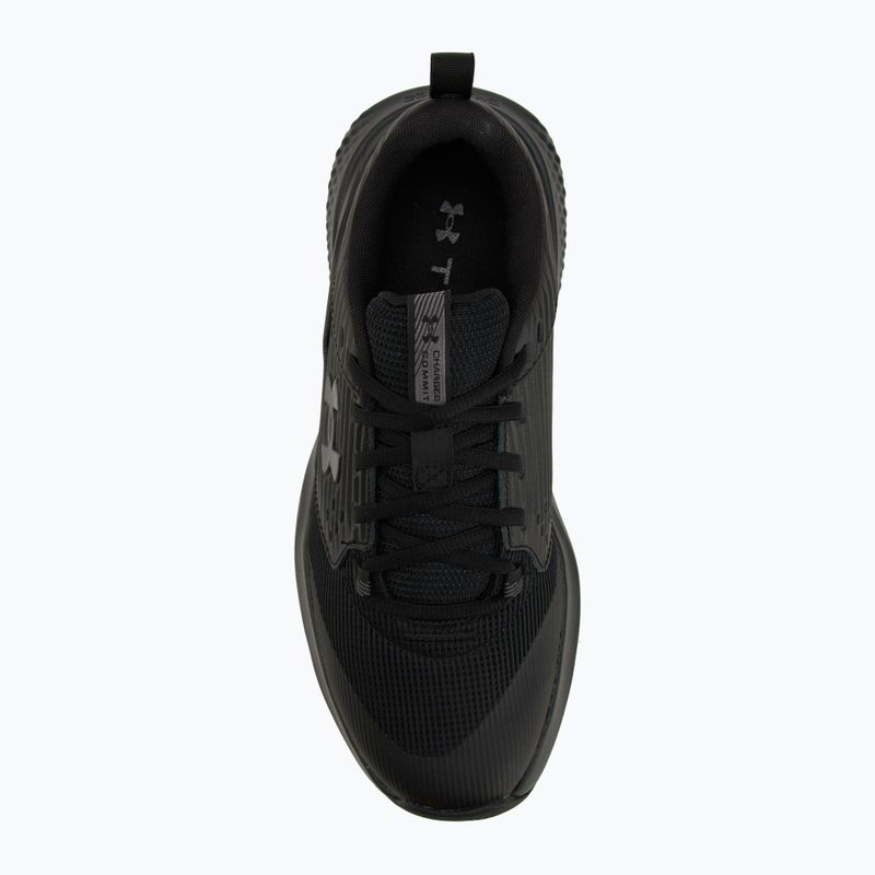 Trainingsschuhe Herren Under Armour Commit 4 black/ultimate black/castlerock 5