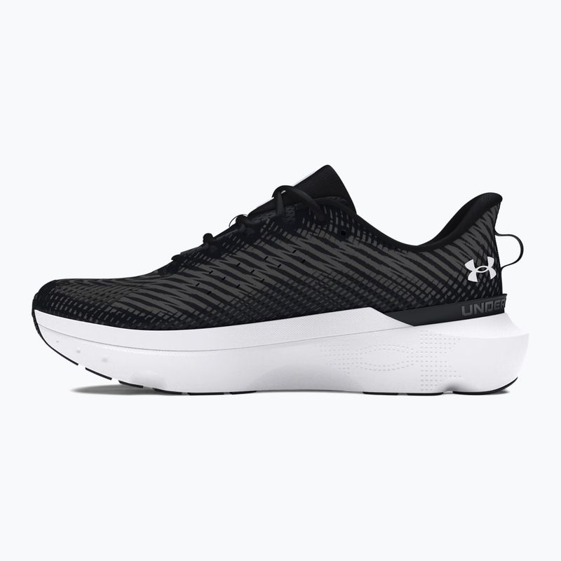 Under Armour Infinite Pro Herren Laufschuhe schwarz/castlerock/weiß 10