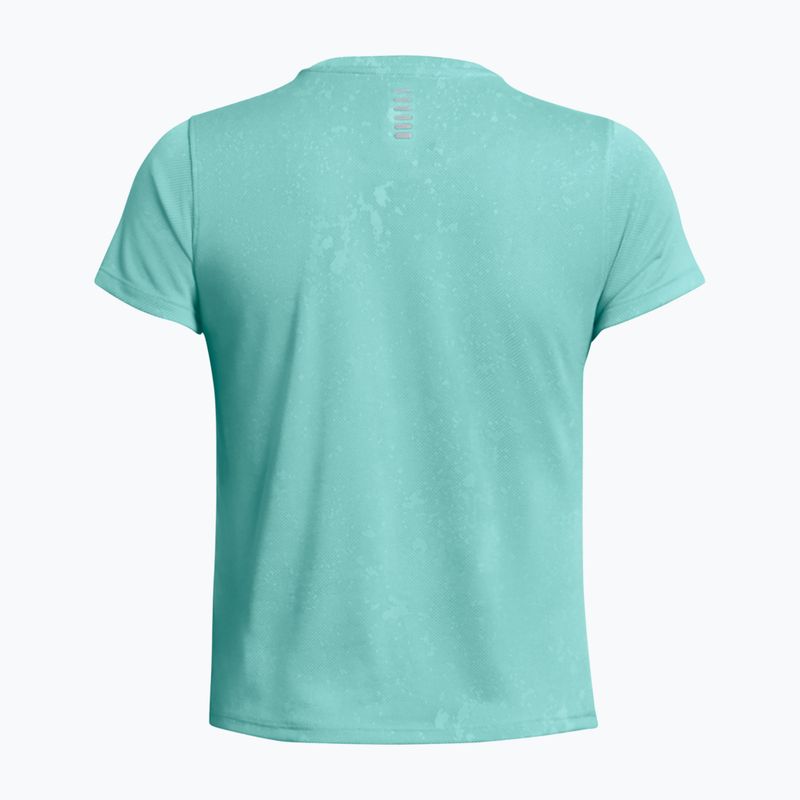Under Armour Streaker Splatter Damen Laufshirt radial türkis/reflektierend
