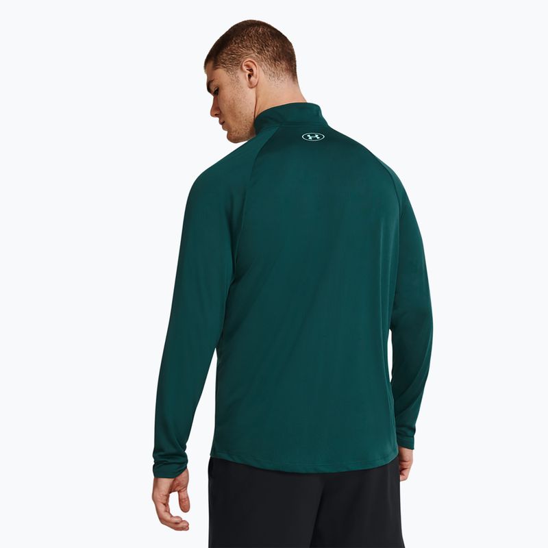Herren Under Armour Tech 2.0 1/2 Zip hydro teal/radial türkis Sweatshirt 2