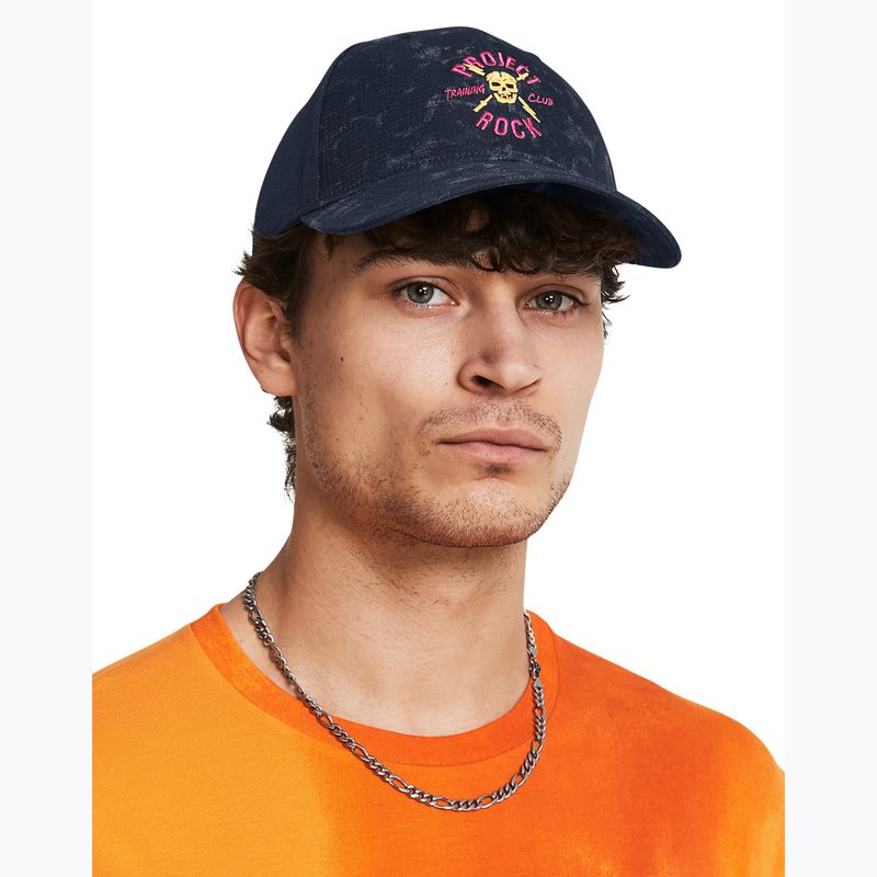 Unter Armour Projekt Rock Trucker Herren Baseballmütze Regenguss grau/schwarz/schwarz 2