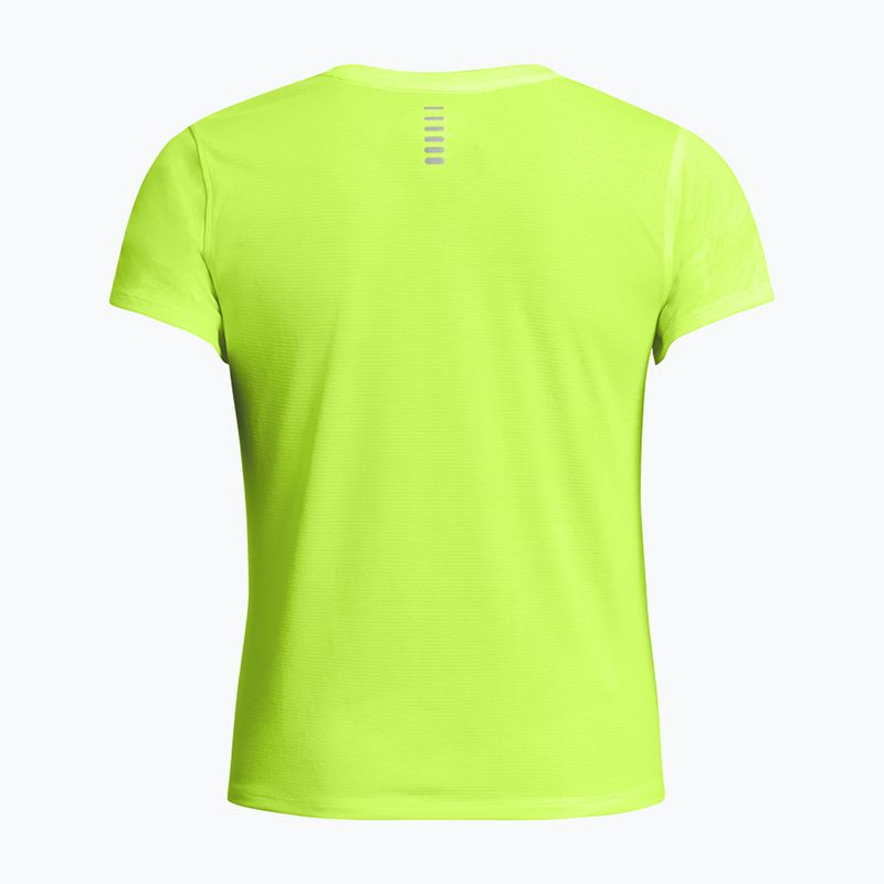 Laufshirt Damen Under Armour Launch high vis yellow/reflective 5