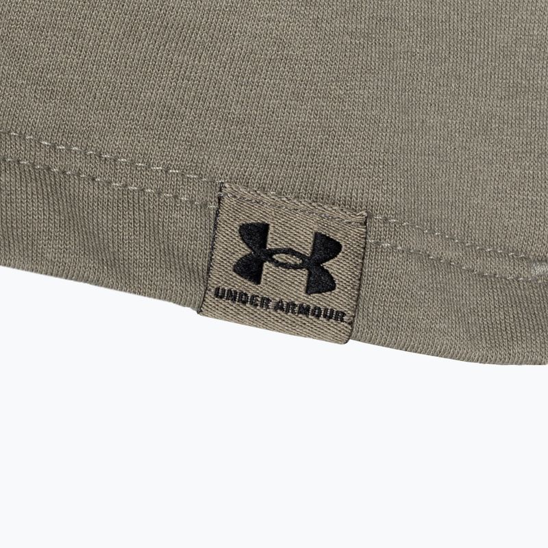 Under Armour Campus Boxy Crop taupe dusk/schwarz Frauen-Training-T-Shirt 6