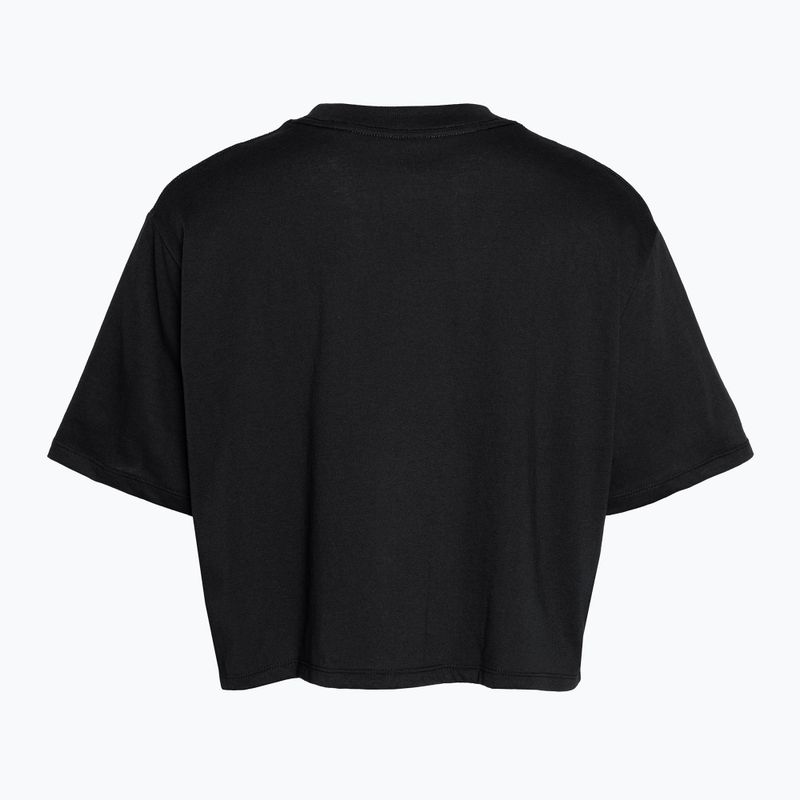 Under Armour Campus Boxy Crop schwarz/weiß Damen Trainings-T-Shirt 4