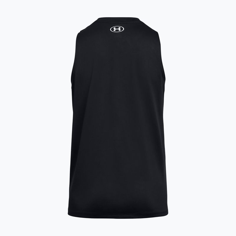 Damen-Trainingsshirt Under Armour Tech Tank Solid black/white 2