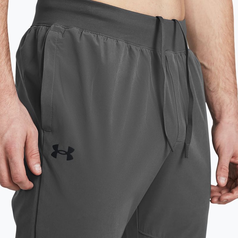 Herren Under Armour Stretch Woven Jogger castlerock/schwarz 4