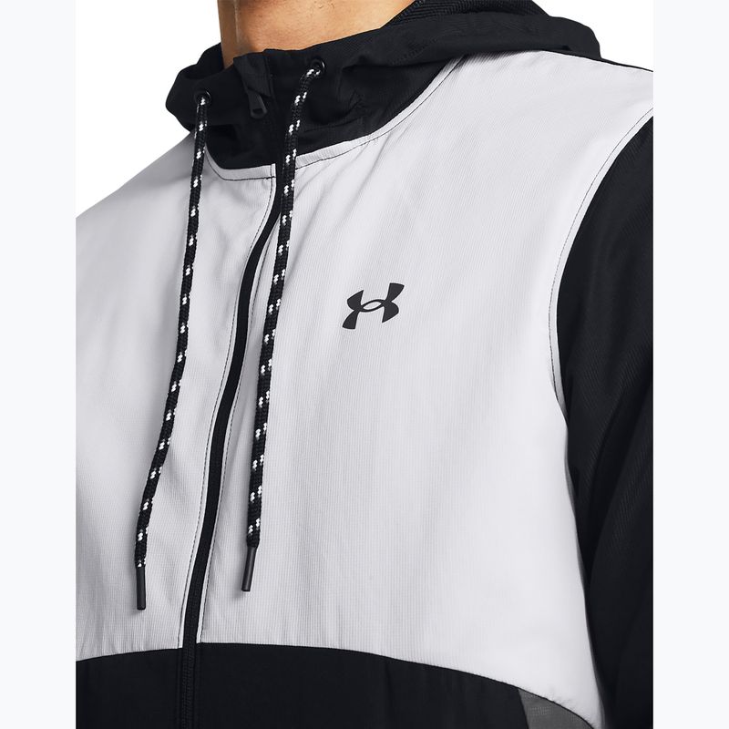 Trainings Jacke Herren Under Armour Legacy Windbreaker black/castlerock/castlerock 3