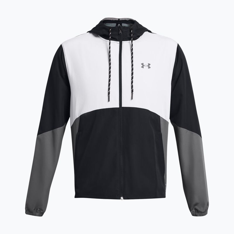 Trainings Jacke Herren Under Armour Legacy Windbreaker black/castlerock/castlerock 4