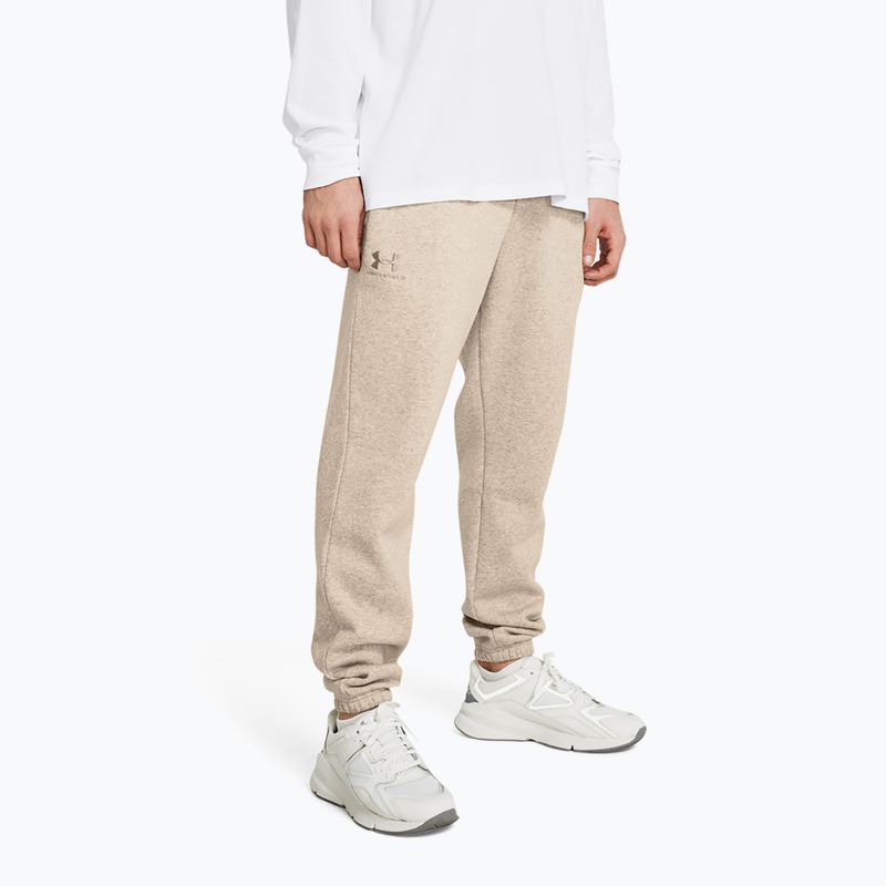 Under Armour Essential Fleece Jogger Herren Trainingshose timberwolf taupe light hthr/timberwolf taupe