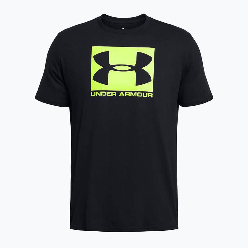 Herren Under Armour Boxed Sportstyle T-Shirt schwarz/hoch visuell gelb